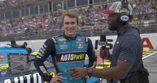 Lawless Alan’s Victory Lane interview from Talladega Superspeedway